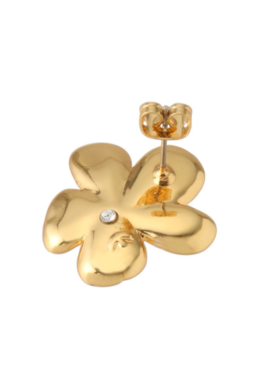 【セシル エ ジャンヌ/CECILE ET JEANNE】のエマイユ バイオレット フルールピアス S 人気、トレンドファッション・服の通販 founy(ファニー) 　ファッション　Fashion　レディースファッション　Fashion for Women　ジュエリー　Jewelry　ファッションリング　Fashion Rings　イヤリング・フープ・ドロップタイプ　Hoop, Drop & Clip Earrings　イヤリング　Earrings　リップ　Lip, Lip Motif　エレガント 上品　Elegant　other-4|ID: prp329100004756478 ipo3291000000034407954