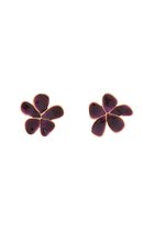 【セシル エ ジャンヌ/CECILE ET JEANNE】のエマイユ バイオレット フルールピアス 人気、トレンドファッション・服の通販 founy(ファニー) ファッション Fashion レディースファッション Fashion for Women ジュエリー Jewelry ファッションリング Fashion Rings イヤリング・フープ・ドロップタイプ Hoop, Drop & Clip Earrings イヤリング Earrings ドレス Dress, One-Piece リップ Lip, Lip Motif エレガント 上品 Elegant 新作・新入荷 New Arrivals / New In thumbnail バイオレット|ID: prp329100004756479 ipo3291000000034407958