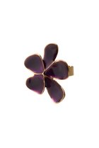 【セシル エ ジャンヌ/CECILE ET JEANNE】のエマイユ バイオレット フルールリング バイオレット|ID:prp329100004756480