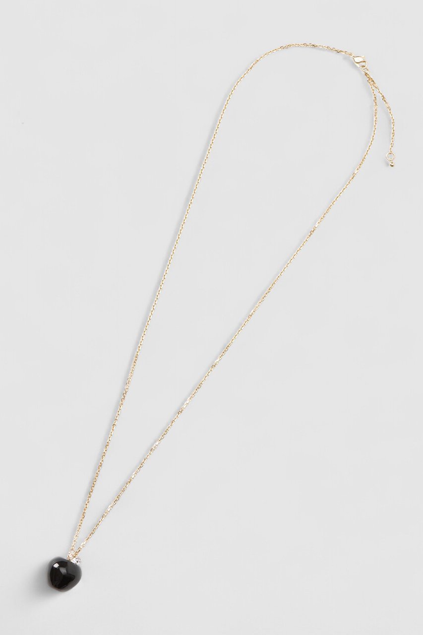 【アナイ/ANAYI】のウナメーラビジューネックレス インテリア・キッズ・メンズ・レディースファッション・服の通販 founy(ファニー) 　ファッション　Fashion　レディースファッション　Fashion for Women　ジュエリー　Jewelry　ネックレス　Necklaces & Pendants　おすすめ　Recommended / Our Picks　ガラス　Glass, Glassware　シンプル　Simple, Minimal　ネックレス　Necklace, Pendant Necklace　バランス　Balance, Style Balance　モチーフ　Motif, Design Theme　エレガント 上品　Elegant　新作・新入荷　New Arrivals / New In　ブラック|ID: prp329100004756488 ipo3291000000034408022