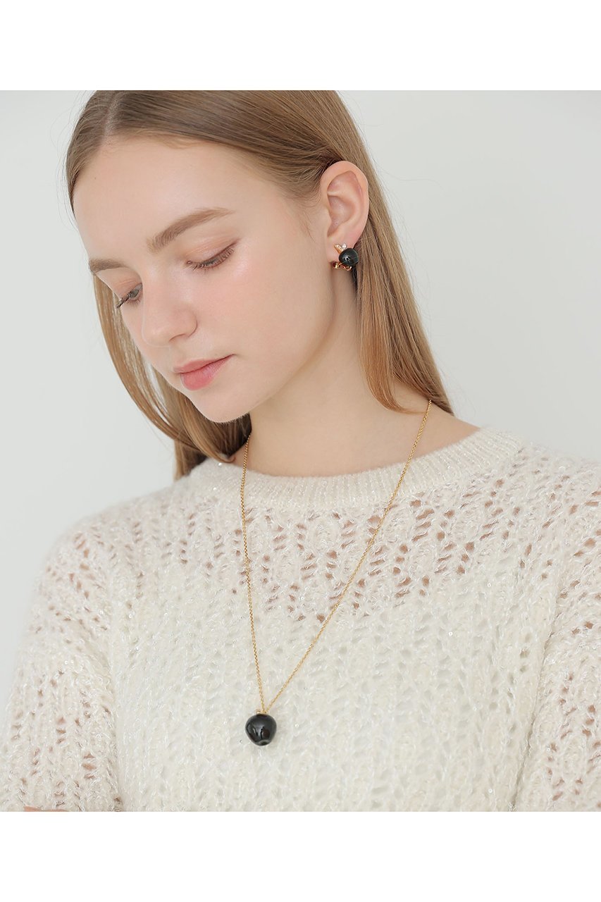 【アナイ/ANAYI】のウナメーラビジューネックレス 人気、トレンドファッション・服の通販 founy(ファニー) 　ファッション　Fashion　レディースファッション　Fashion for Women　ジュエリー　Jewelry　ネックレス　Necklaces & Pendants　おすすめ　Recommended / Our Picks　ガラス　Glass, Glassware　シンプル　Simple, Minimal　ネックレス　Necklace, Pendant Necklace　バランス　Balance, Style Balance　モチーフ　Motif, Design Theme　エレガント 上品　Elegant　新作・新入荷　New Arrivals / New In　other-2|ID: prp329100004756488 ipo3291000000034408023