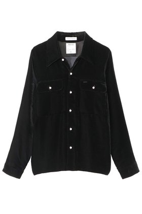 【マディソンブルー/MADISONBLUE】 MADAME WORK SH VELVET MADAME ワークシャツ人気、トレンドファッション・服の通販 founy(ファニー) ファッション Fashion レディースファッション Fashion for Women トップス・カットソー Cut & Sew Tops シャツ・ブラウス・オフィスカジュアル Elegant Blouses & Button-Ups スリーブ Sleeve, Long Sleeve / Short Sleeve ドレープ Drape, Draping Fabric バランス Balance, Style Balance パール Pearl, Pearl Accent フラップ Flap, Flap Pocket ベルベット Velvet, Velvety ロング Long, Long-Length ワーク Workwear, Utility Style エレガント 上品 Elegant 新作・新入荷 New Arrivals / New In |ID:prp329100004756489