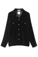 【マディソンブルー/MADISONBLUE】のMADAME WORK SH VELVET MADAME ワークシャツ 人気、トレンドファッション・服の通販 founy(ファニー) ファッション Fashion レディースファッション Fashion for Women トップス・カットソー Cut & Sew Tops シャツ・ブラウス・オフィスカジュアル Elegant Blouses & Button-Ups スリーブ Sleeve, Long Sleeve / Short Sleeve ドレープ Drape, Draping Fabric バランス Balance, Style Balance パール Pearl, Pearl Accent フラップ Flap, Flap Pocket ベルベット Velvet, Velvety ロング Long, Long-Length ワーク Workwear, Utility Style エレガント 上品 Elegant |ID:prp329100004756489