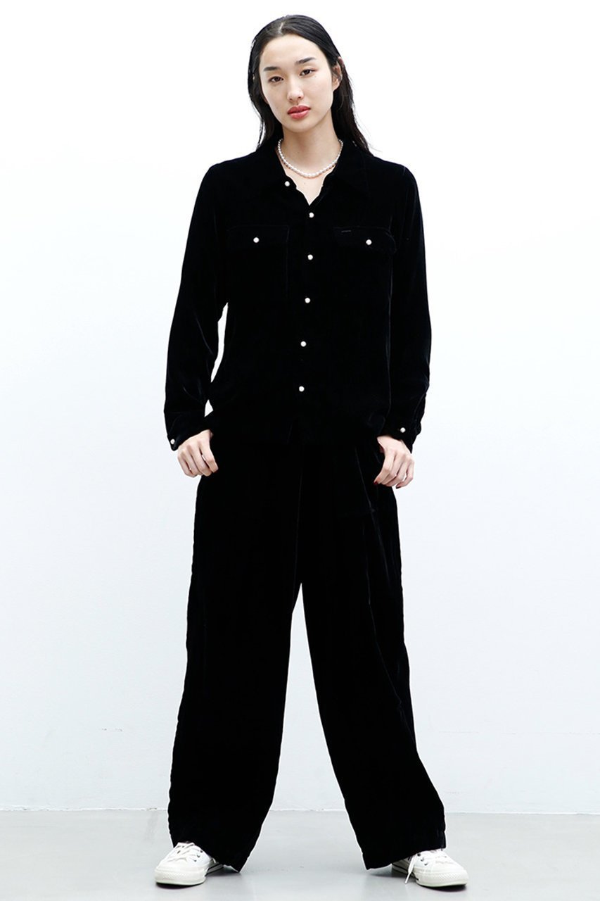 【マディソンブルー/MADISONBLUE】のHARLEM PT VELVET ベルベットハーレムパンツ 人気、トレンドファッション・服の通販 founy(ファニー) 　ファッション　Fashion　レディースファッション　Fashion for Women　パンツ　Pants & Trousers　ドレープ　Drape, Draping Fabric　バランス　Balance, Style Balance　ベルベット　Velvet, Velvety　エレガント 上品　Elegant　other-6|ID: prp329100004756490 ipo3291000000036677435