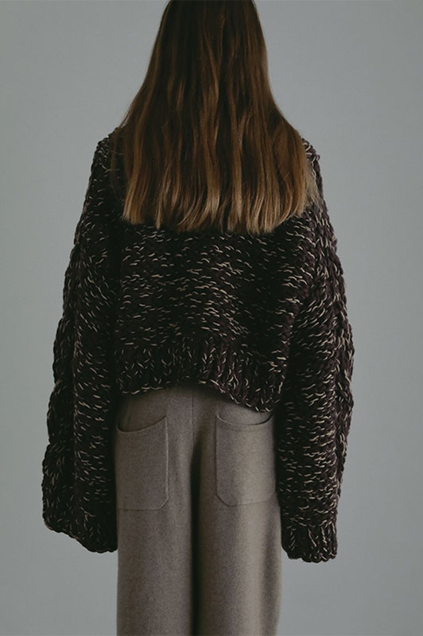 【エトレトウキョウ/ETRE TOKYO】のハンドニットケーブルプルオーバー 人気、トレンドファッション・服の通販 founy(ファニー)  ファッション Fashion レディースファッション Fashion for Women トップス・カットソー Cut & Sew Tops ニット Knit Tops & Sweaters カジュアルプルオーバー・ニットトップス Pullovers & Knit Tops / Casual Pullovers アクリル Acrylic Material ハンド Hand, Handmade ミックス Mix, Mixed Style ワイド Wide, Wide Fit 手編み Hand-Knitted, Handmade Knit 新作・新入荷 New Arrivals / New In other-4|ID: prp329100004756491 ipo3291000000034408050