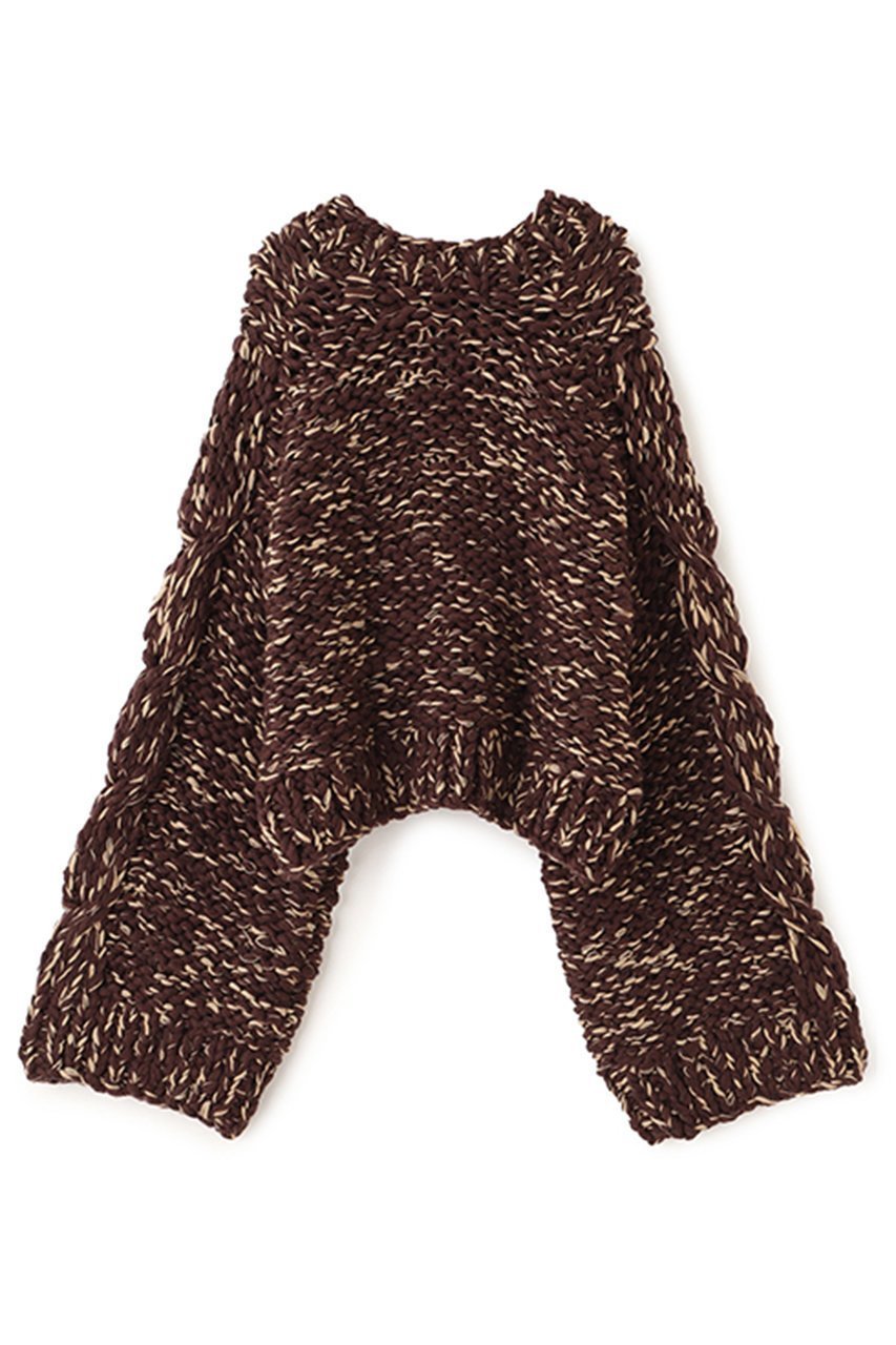 【エトレトウキョウ/ETRE TOKYO】のハンドニットケーブルプルオーバー 人気、トレンドファッション・服の通販 founy(ファニー)  ファッション Fashion レディースファッション Fashion for Women トップス・カットソー Cut & Sew Tops ニット Knit Tops & Sweaters カジュアルプルオーバー・ニットトップス Pullovers & Knit Tops / Casual Pullovers アクリル Acrylic Material ハンド Hand, Handmade ミックス Mix, Mixed Style ワイド Wide, Wide Fit 手編み Hand-Knitted, Handmade Knit 新作・新入荷 New Arrivals / New In other-8|ID: prp329100004756491 ipo3291000000034408054