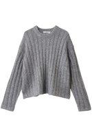 【エブール/ebure】の【11/7 0:00販売開始】モヘアスパンコール クルーネックリブニットプルオーバー 人気、トレンドファッション・服の通販 founy(ファニー) ファッション Fashion レディースファッション Fashion for Women トップス・カットソー Cut & Sew Tops ニット Knit Tops & Sweaters カジュアルプルオーバー・ニットトップス Pullovers & Knit Tops / Casual Pullovers おすすめ Recommended / Our Picks スパンコール Sequins, Sequin Embellishment ワイド Wide, Wide Fit エレガント 上品 Elegant |ID:prp329100004756492