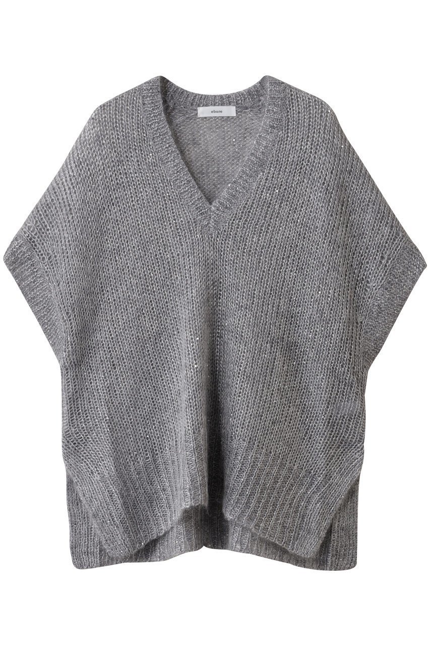 【エブール/ebure】の【11/7 0:00販売開始】モヘアスパンコール ニットベスト 人気、トレンドファッション・服の通販 founy(ファニー)  ファッション Fashion レディースファッション Fashion for Women トップス・カットソー Cut & Sew Tops ニット Knit Tops & Sweaters ベスト&ジレ / 重ね着スタイル Vests & Gilets カジュアルプルオーバー・ニットトップス Pullovers & Knit Tops / Casual Pullovers インナー Innerwear スパンコール Sequins, Sequin Embellishment スリット Slit, Slit Detail ベスト Vest, Waistcoat ロング Long, Long-Length エレガント 上品 Elegant  other-1|ID: prp329100004756493 ipo3291000000034408063