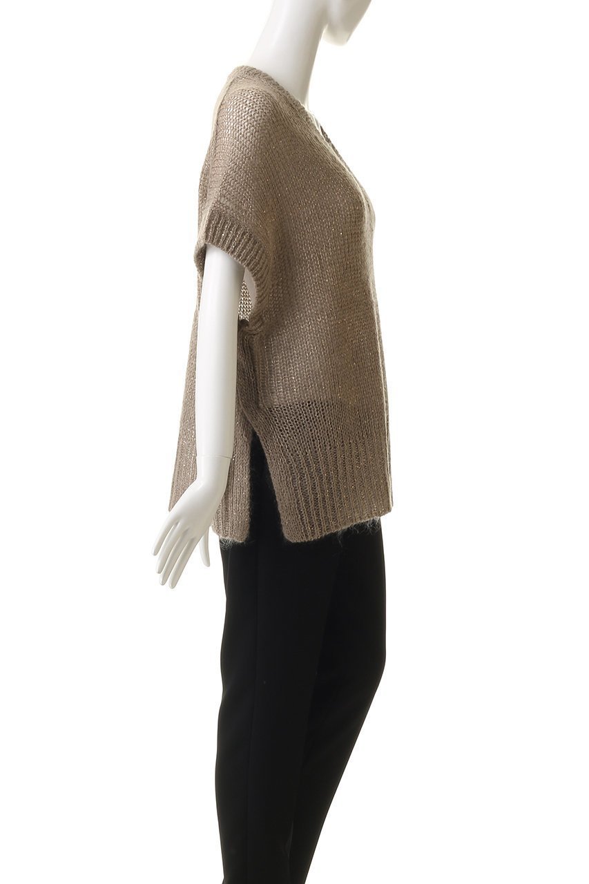 【エブール/ebure】の【11/7 0:00販売開始】モヘアスパンコール ニットベスト 人気、トレンドファッション・服の通販 founy(ファニー)  ファッション Fashion レディースファッション Fashion for Women トップス・カットソー Cut & Sew Tops ニット Knit Tops & Sweaters ベスト&ジレ / 重ね着スタイル Vests & Gilets カジュアルプルオーバー・ニットトップス Pullovers & Knit Tops / Casual Pullovers インナー Innerwear スパンコール Sequins, Sequin Embellishment スリット Slit, Slit Detail ベスト Vest, Waistcoat ロング Long, Long-Length エレガント 上品 Elegant other-3|ID: prp329100004756493 ipo3291000000034408067