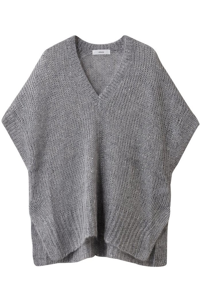 【エブール/ebure】のモヘアスパンコール ニットベスト インテリア・キッズ・メンズ・レディースファッション・服の通販 founy(ファニー) https://founy.com/ ファッション Fashion レディースファッション Fashion for Women トップス・カットソー Cut & Sew Tops ニット Knit Tops & Sweaters ベスト&ジレ / 重ね着スタイル Vests & Gilets カジュアルプルオーバー・ニットトップス Pullovers & Knit Tops / Casual Pullovers インナー Innerwear スパンコール Sequins, Sequin Embellishment スリット Slit, Slit Detail ベスト Vest, Waistcoat ロング Long, Long-Length エレガント 上品 Elegant |ID: prp329100004756493 ipo3291000000035618321
