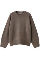 【エブール/ebure】の【11/7 0:00販売開始】ウールカシミアミドルゲージ クルーネックニットプルオーバー 人気、トレンドファッション・服の通販 founy(ファニー) ファッション Fashion レディースファッション Fashion for Women トップス・カットソー Cut & Sew Tops ニット Knit Tops & Sweaters カジュアルプルオーバー・ニットトップス Pullovers & Knit Tops / Casual Pullovers おすすめ Recommended / Our Picks シンプル Simple, Minimal タンク Tank Top, Sleeveless Top ロング Long, Long-Length thumbnail ブラウン|ID: prp329100004756494 ipo3291000000034408073