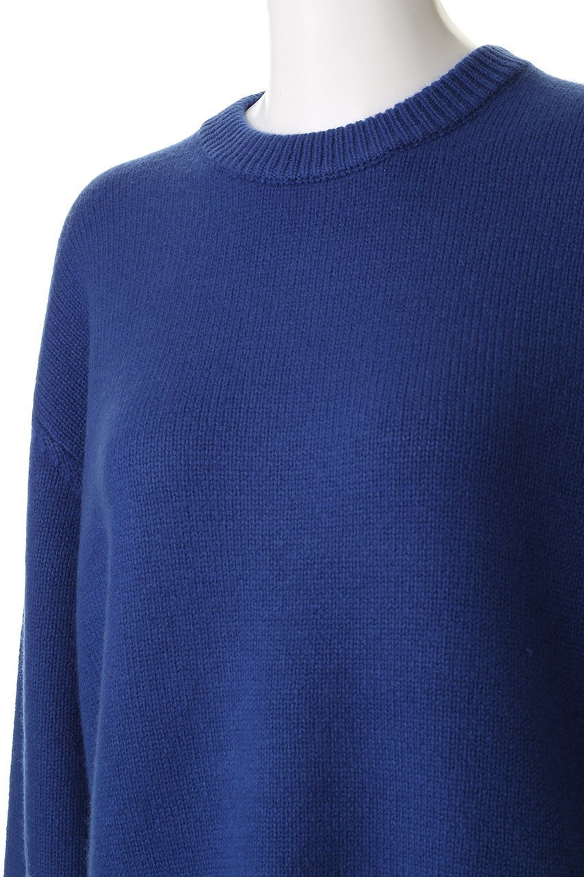 【エブール/ebure】のウールカシミアミドルゲージ クルーネックニットプルオーバー 人気、トレンドファッション・服の通販 founy(ファニー) 　ファッション　Fashion　レディースファッション　Fashion for Women　トップス・カットソー　Cut & Sew Tops　ニット　Knit Tops & Sweaters　カジュアルプルオーバー・ニットトップス　Pullovers & Knit Tops / Casual Pullovers　おすすめ　Recommended / Our Picks　シンプル　Simple, Minimal　タンク　Tank Top, Sleeveless Top　ロング　Long, Long-Length　再入荷　Restock / Back in Stock　other-5|ID: prp329100004756494 ipo3291000000035459860