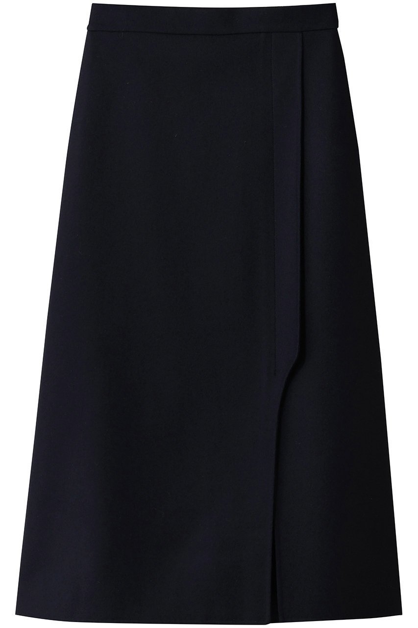 【エブール/ebure】の【11/7 0:00販売開始】ライトウールメルトン タイトスカート インテリア・キッズ・メンズ・レディースファッション・服の通販 founy(ファニー)  ファッション Fashion レディースファッション Fashion for Women スカート Skirts スリット Slit, Slit Detail セットアップ Set-Up, Coordinated Outfit タイトスカート Pencil Skirt, Tight Skirt ダブル Double, Double-Breasted トレンド Trend, Trending Now フェイス Face, Facial Design フロント Front, Front Design メルトン Melton, Heavy Wool ネイビー|ID: prp329100004756497 ipo3291000000034408097