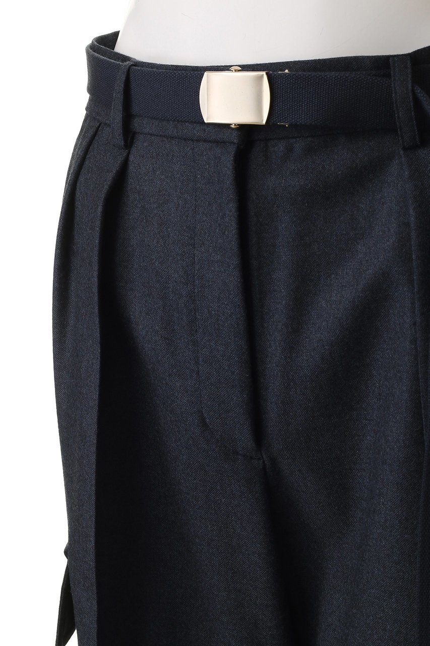 【エブール/ebure】のウールフラノ カーゴディテールパンツ 人気、トレンドファッション・服の通販 founy(ファニー) ファッション Fashion レディースファッション Fashion for Women パンツ Pants & Trousers カーゴパンツ Cargo Pants, Utility Pants センター Center, Center Line メランジ Melange, Mixed Yarn リラックス Relax, Relaxed Fit 新作・新入荷 New Arrivals / New In other-5|ID: prp329100004756501 ipo3291000000034408134