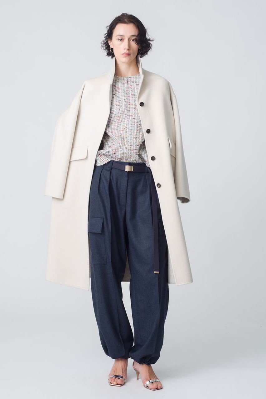 【エブール/ebure】のウールフラノ カーゴディテールパンツ 人気、トレンドファッション・服の通販 founy(ファニー) ファッション Fashion レディースファッション Fashion for Women パンツ Pants & Trousers カーゴパンツ Cargo Pants, Utility Pants センター Center, Center Line メランジ Melange, Mixed Yarn リラックス Relax, Relaxed Fit 新作・新入荷 New Arrivals / New In other-8|ID: prp329100004756501 ipo3291000000034408142