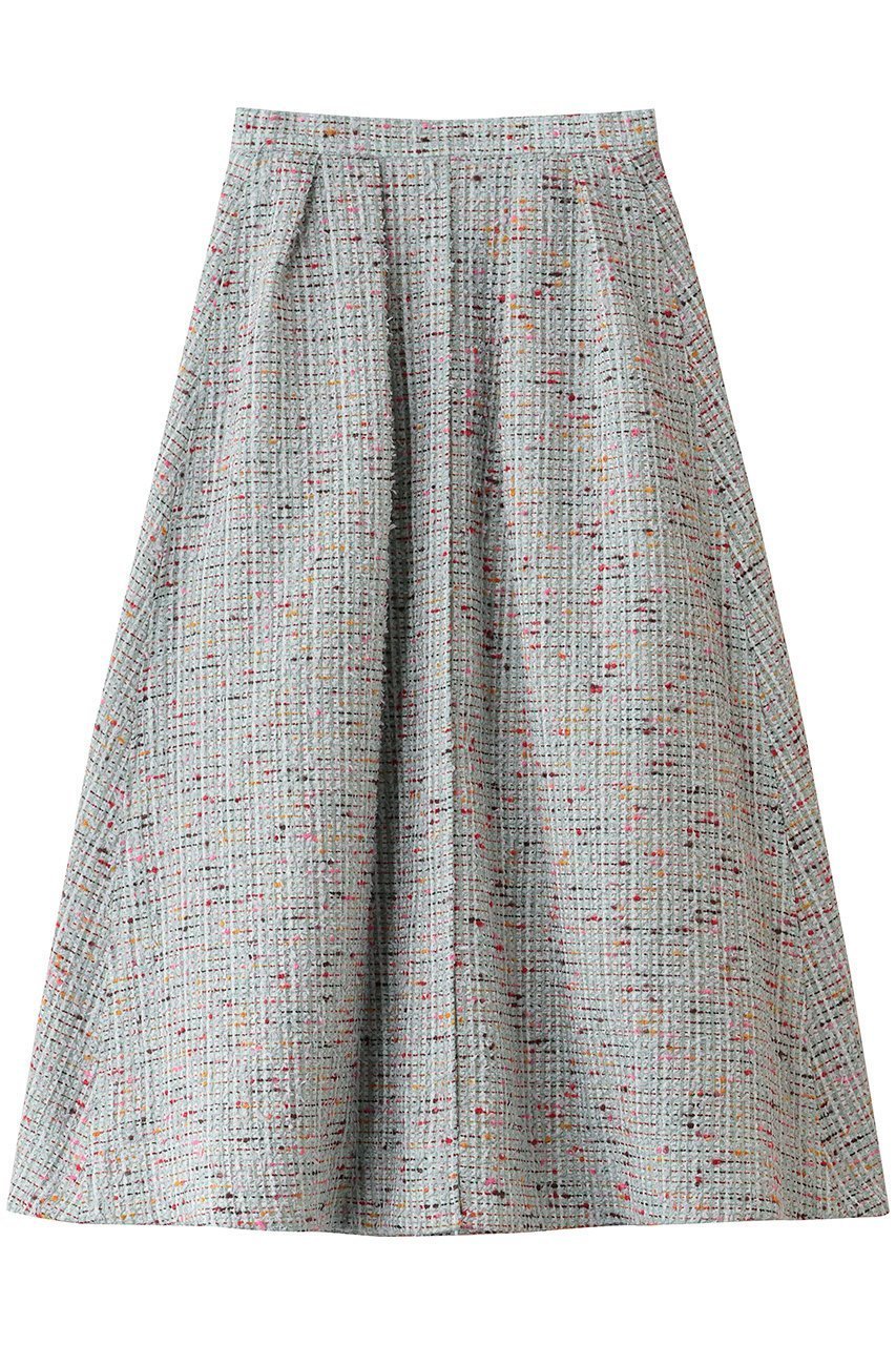 【エブール/ebure】のカラースラブシアー フレアスカート 人気、トレンドファッション・服の通販 founy(ファニー) ファッション Fashion レディースファッション Fashion for Women スカート Skirts Aライン・フレアスカート A-Line & Flared Skirts おすすめ Recommended / Our Picks カラフル Colorful Design キャミ Camisole, Cami Top クラシカル Classical, Vintage-Inspired シアー Sheer, See-Through シンプル Simple, Minimal セットアップ Set-Up, Coordinated Outfit ツイード Twill, Twill Weave フォルム Silhouette, Form フレア Flare, Flared 再入荷 Restock / Back in Stock A/W・秋冬 Autumn/Winter 軽量 Lightweight, Ultra Light other-1|ID: prp329100004756504 ipo3291000000035513567