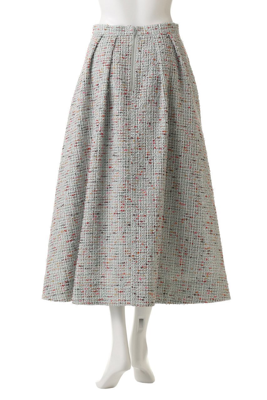 【エブール/ebure】のカラースラブシアー フレアスカート 人気、トレンドファッション・服の通販 founy(ファニー) ファッション Fashion レディースファッション Fashion for Women スカート Skirts Aライン・フレアスカート A-Line & Flared Skirts おすすめ Recommended / Our Picks カラフル Colorful Design キャミ Camisole, Cami Top クラシカル Classical, Vintage-Inspired シアー Sheer, See-Through シンプル Simple, Minimal セットアップ Set-Up, Coordinated Outfit ツイード Twill, Twill Weave フォルム Silhouette, Form フレア Flare, Flared 再入荷 Restock / Back in Stock A/W・秋冬 Autumn/Winter 軽量 Lightweight, Ultra Light other-4|ID: prp329100004756504 ipo3291000000035513578