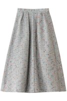 【エブール/ebure】のカラースラブシアー フレアスカート 人気、トレンドファッション・服の通販 founy(ファニー) ファッション Fashion レディースファッション Fashion for Women スカート Skirts Aライン・フレアスカート A-Line & Flared Skirts おすすめ Recommended / Our Picks カラフル Colorful Design キャミ Camisole, Cami Top クラシカル Classical, Vintage-Inspired シアー Sheer, See-Through シンプル Simple, Minimal セットアップ Set-Up, Coordinated Outfit ツイード Twill, Twill Weave フォルム Silhouette, Form フレア Flare, Flared A/W・秋冬 Autumn/Winter 軽量 Lightweight, Ultra Light |ID:prp329100004756504