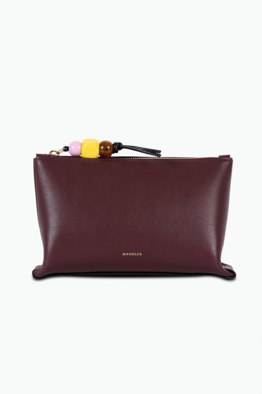 【ワンドラー/WANDLER】のIda Pouch インテリア・キッズ・メンズ・レディースファッション・服の通販 founy(ファニー)  ファッション Fashion レディースファッション Fashion for Women ポーチ&ミニバッグ Pouches & Mini Bags おすすめ Recommended / Our Picks ギフト プレゼント Gift / Present シンプル Simple, Minimal チャーム Charm, Pendant トラベル Travel, Travel Gear ポーチ Pouch, Small Case エレガント 上品 Elegant 新作・新入荷 New Arrivals / New In ボルドー|ID: prp329100004756513 ipo3291000000034408203