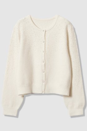 【アナイ/ANAYI】のリップルビーズ カーディガン 人気、トレンドファッション・服の通販 founy(ファニー) ファッション Fashion レディースファッション Fashion for Women トップス・カットソー Cut & Sew Tops ニット Knit Tops & Sweaters カーディガン・羽織り Layered Style Cardigans アンサンブル Ensemble Set カーディガン Cardigan, Knitwear コンパクト Compact, Small Size ボトム Bottoms, Lower Wear エレガント 上品 Elegant 新作・新入荷 New Arrivals / New In |ID:prp329100004756526