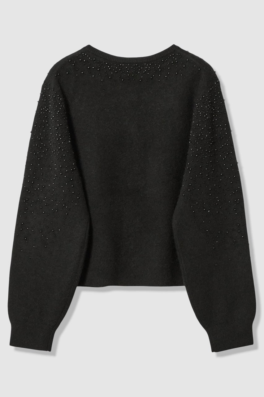 【アナイ/ANAYI】のリップルビーズ カーディガン 人気、トレンドファッション・服の通販 founy(ファニー) 　ファッション　Fashion　レディースファッション　Fashion for Women　トップス・カットソー　Cut & Sew Tops　ニット　Knit Tops & Sweaters　カーディガン・羽織り　Layered Style Cardigans　アンサンブル　Ensemble Set　カーディガン　Cardigan, Knitwear　コンパクト　Compact, Small Size　ボトム　Bottoms, Lower Wear　エレガント 上品　Elegant　新作・新入荷　New Arrivals / New In　other-2|ID: prp329100004756526 ipo3291000000034408297