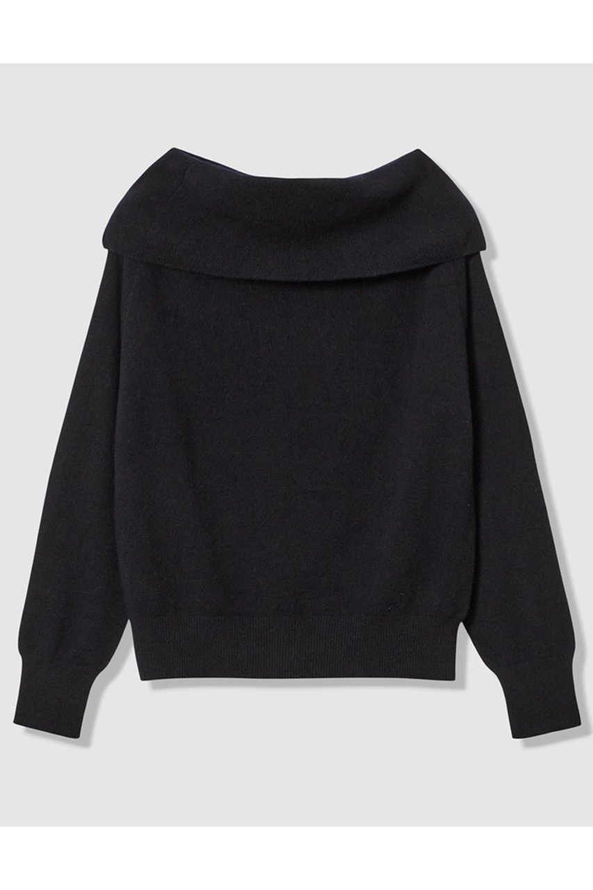 【アナイ/ANAYI】のメリノウールオフショルダー プルオーバー インテリア・キッズ・メンズ・レディースファッション・服の通販 founy(ファニー)  ファッション Fashion レディースファッション Fashion for Women トップス・カットソー Cut & Sew Tops ニット Knit Tops & Sweaters カジュアルプルオーバー・ニットトップス Pullovers & Knit Tops / Casual Pullovers ホールガーメント WholeGarment, Seamless Knit 新作・新入荷 New Arrivals / New In ネイビー|ID: prp329100004756529 ipo3291000000034408313