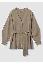 【アナイ/ANAYI】のメリノウールベルト付き カーディガン モカ|ID:prp329100004756530