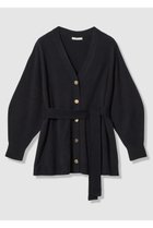 【アナイ/ANAYI】のメリノウールベルト付き カーディガン ネイビー|ID:prp329100004756530