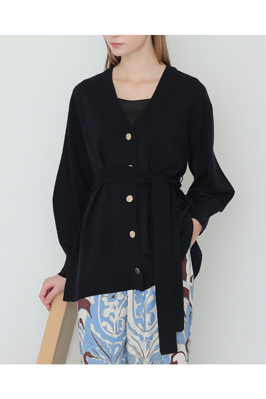 【アナイ/ANAYI】のメリノウールベルト付き カーディガン 人気、トレンドファッション・服の通販 founy(ファニー)  ファッション Fashion レディースファッション Fashion for Women トップス・カットソー Cut & Sew Tops ニット Knit Tops & Sweaters カーディガン・羽織り Layered Style Cardigans ベルト&ウエストマーク Belts & Waist Accessories アクセサリー Fashion Accessories カーディガン Cardigan, Knitwear フェミニン Feminine, Girly ホールガーメント WholeGarment, Seamless Knit メタル Metal, Metal Parts ループ Loop, Loop Knit 新作・新入荷 New Arrivals / New In other-6|ID: prp329100004756530 ipo3291000000034408337