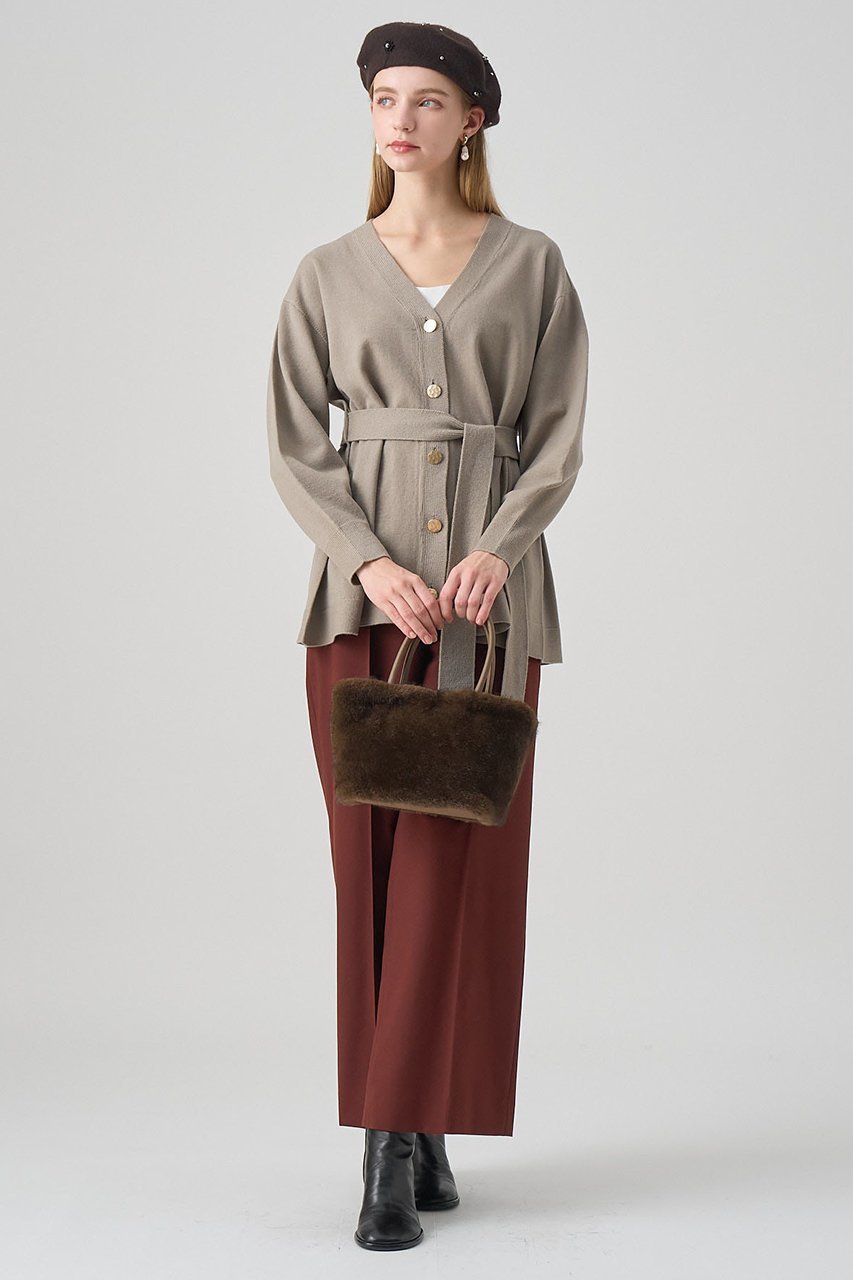 【アナイ/ANAYI】のメリノウールベルト付き カーディガン 人気、トレンドファッション・服の通販 founy(ファニー) ファッション Fashion レディースファッション Fashion for Women トップス・カットソー Cut & Sew Tops ニット Knit Tops & Sweaters カーディガン・羽織り Layered Style Cardigans ベルト&ウエストマーク Belts & Waist Accessories アクセサリー Fashion Accessories カーディガン Cardigan, Knitwear フェミニン Feminine, Girly ホールガーメント WholeGarment, Seamless Knit メタル Metal, Metal Parts ループ Loop, Loop Knit other-8|ID: prp329100004756530 ipo3291000000034583966