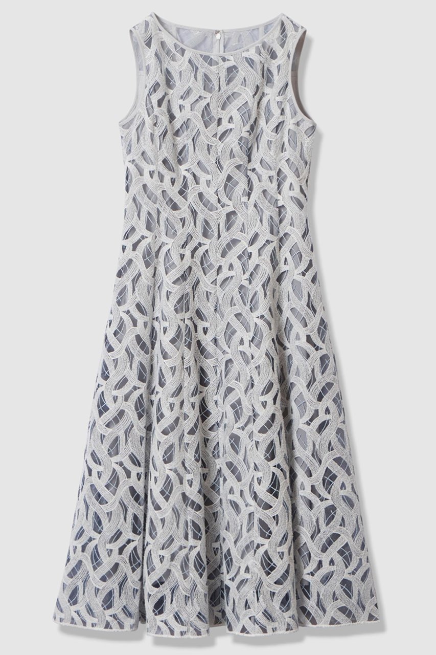 【アナイ/ANAYI】のカスカータチュールフレア ワンピース インテリア・キッズ・メンズ・レディースファッション・服の通販 founy(ファニー)  ファッション Fashion レディースファッション Fashion for Women ワンピース Dresses チュニック Tunic Tops & Dresses イタリア Italy エレガント 上品 Elegant チュニック Tunic, Long Top チュール Tulip, Tulip Motif ノースリーブ Sleeveless, No-Sleeve パーティ Party, Party Style フレア Flare, Flared ロング Long, Long-Length おすすめ Recommended / Our Picks 新作・新入荷 New Arrivals / New In ブルー|ID: prp329100004756533 ipo3291000000034408346