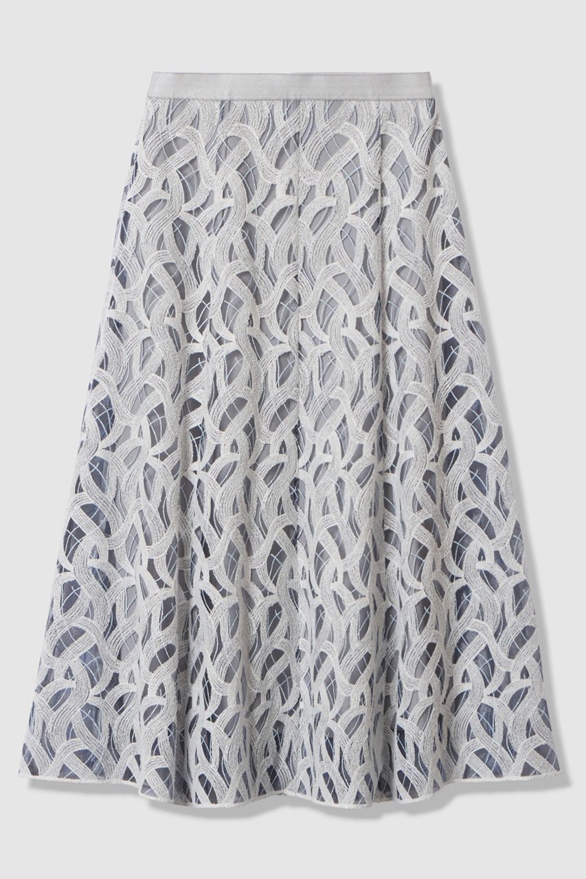 【アナイ/ANAYI】のカスカータチュール切り替えフレア スカート インテリア・キッズ・メンズ・レディースファッション・服の通販 founy(ファニー)  ファッション Fashion レディースファッション Fashion for Women スカート Skirts Aライン・フレアスカート A-Line & Flared Skirts おすすめ Recommended / Our Picks イタリア Italy エレガント 上品 Elegant チュール Tulip, Tulip Motif フレア Flare, Flared 新作・新入荷 New Arrivals / New In ブルー|ID: prp329100004756534 ipo3291000000034408360