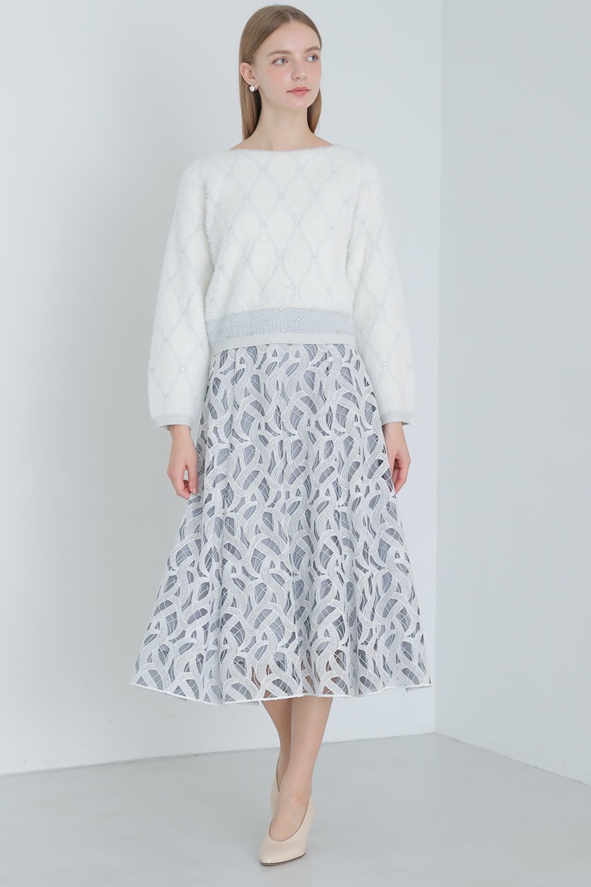 【アナイ/ANAYI】のカスカータチュール切り替えフレア スカート 人気、トレンドファッション・服の通販 founy(ファニー)  ファッション Fashion レディースファッション Fashion for Women スカート Skirts Aライン・フレアスカート A-Line & Flared Skirts おすすめ Recommended / Our Picks イタリア Italy エレガント 上品 Elegant チュール Tulip, Tulip Motif フレア Flare, Flared 新作・新入荷 New Arrivals / New In other-7|ID: prp329100004756534 ipo3291000000034408371