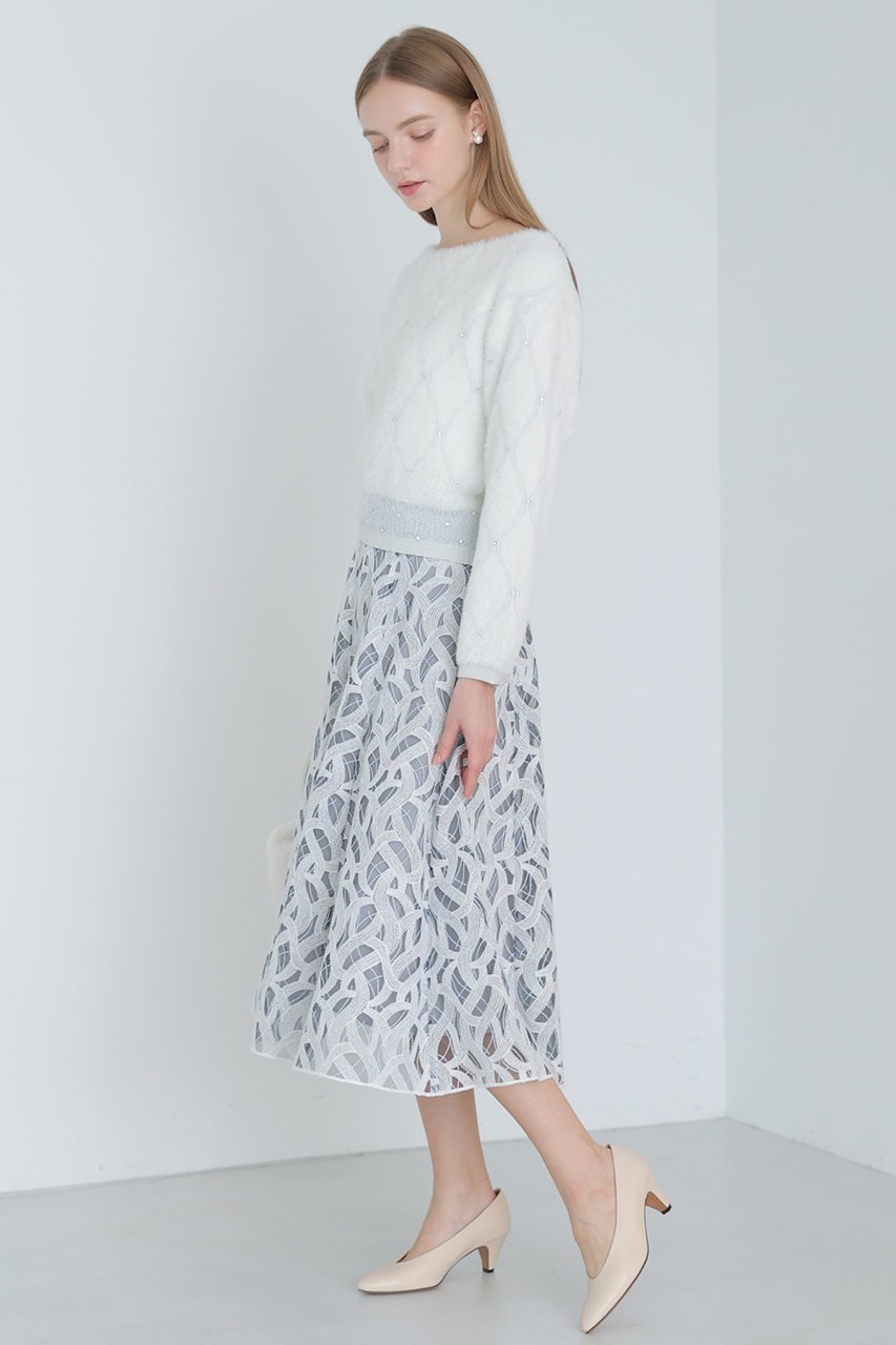 【アナイ/ANAYI】のカスカータチュール切り替えフレア スカート 人気、トレンドファッション・服の通販 founy(ファニー)  ファッション Fashion レディースファッション Fashion for Women スカート Skirts Aライン・フレアスカート A-Line & Flared Skirts おすすめ Recommended / Our Picks イタリア Italy エレガント 上品 Elegant チュール Tulip, Tulip Motif フレア Flare, Flared 新作・新入荷 New Arrivals / New In other-8|ID: prp329100004756534 ipo3291000000034408372