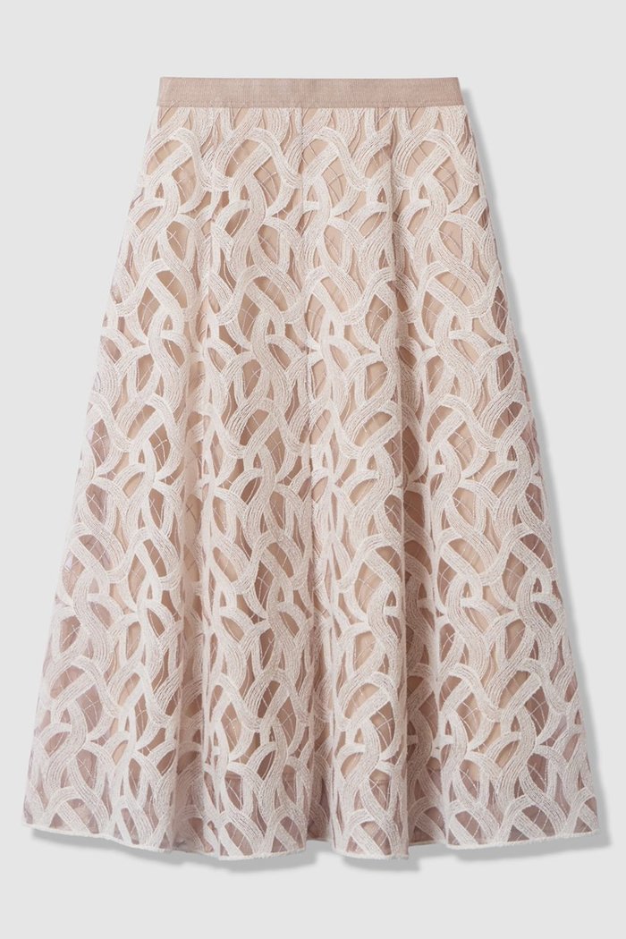 【アナイ/ANAYI】のカスカータチュール切り替えフレア スカート インテリア・キッズ・メンズ・レディースファッション・服の通販 founy(ファニー) https://founy.com/ ファッション Fashion レディースファッション Fashion for Women スカート Skirts Aライン・フレアスカート A-Line & Flared Skirts おすすめ Recommended / Our Picks イタリア Italy エレガント 上品 Elegant チュール Tulip, Tulip Motif フレア Flare, Flared |ID: prp329100004756534 ipo3291000000036108164