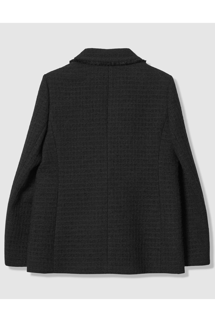 【アナイ/ANAYI】のラティスツイードテーラード ジャケット 人気、トレンドファッション・服の通販 founy(ファニー) 　ファッション　Fashion　レディースファッション　Fashion for Women　アウター　Coat / Outerwear Collection　レディースジャケット・軽アウター　Jackets　テーラードジャケット / 通勤・きれいめスタイル　Tailored Jackets & Blazers　ジャケット　Jacket, Outerwear　ツイード　Twill, Twill Weave　フリンジ　Fringe, Tassel　ポケット　Pocket, Pocket Detail　エレガント 上品　Elegant　other-2|ID: prp329100004756536 ipo3291000000034408382