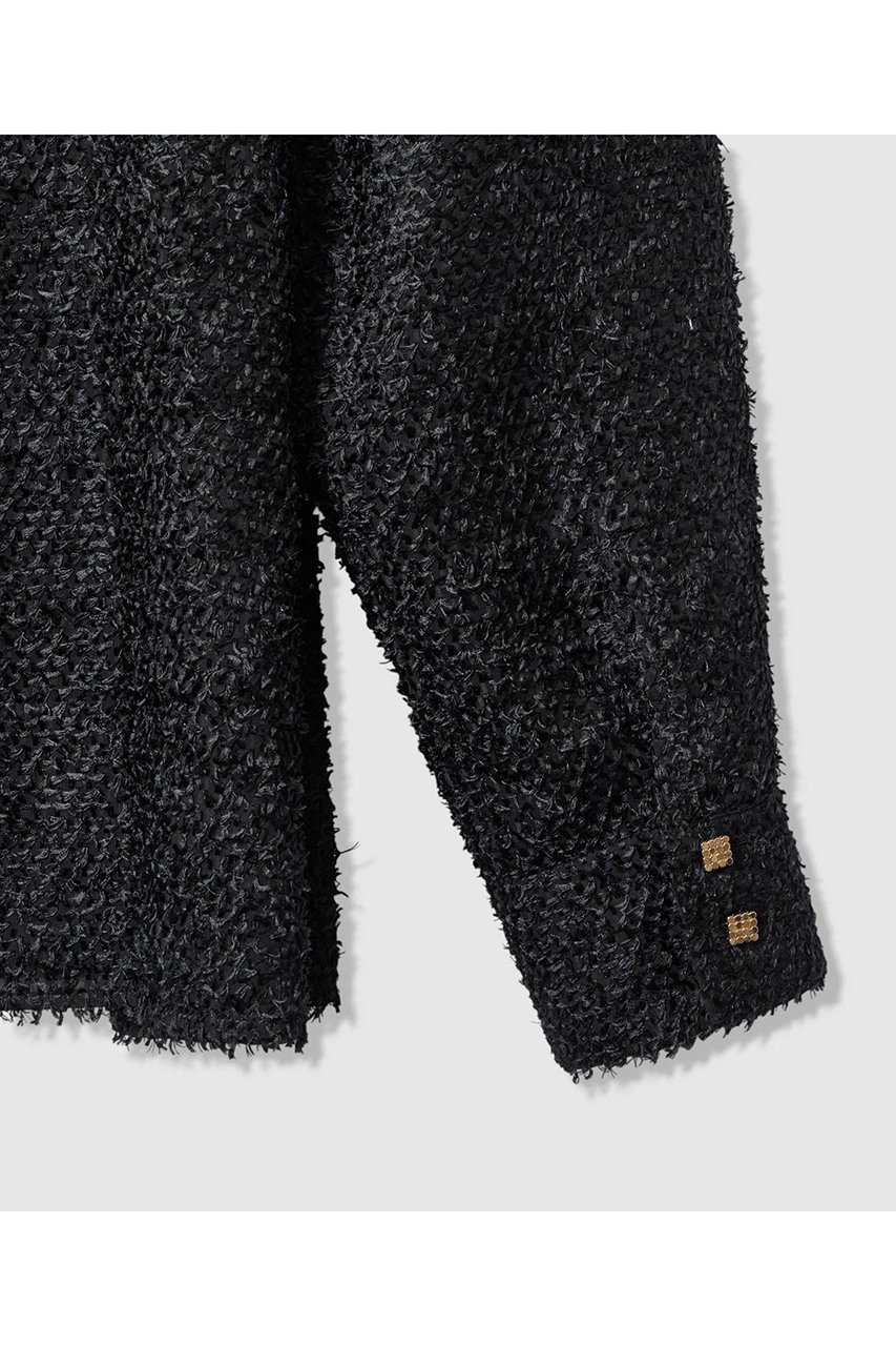 【アナイ/ANAYI】のカットジャガードパワショル ブラウス 人気、トレンドファッション・服の通販 founy(ファニー)  ファッション Fashion レディースファッション Fashion for Women トップス・カットソー Cut & Sew Tops シャツ・ブラウス・オフィスカジュアル Elegant Blouses & Button-Ups インナー Innerwear ギャザー Gathered, Ruffled ショルダー Shoulder, Shoulder Strap ジャカード/ジャガード Jacquard, Woven Pattern ジャケット Jacket, Outerwear スリーブ Sleeve, Long Sleeve / Short Sleeve フロント Front, Front Design メタル Metal, Metal Parts ロング Long, Long-Length エレガント 上品 Elegant 新作・新入荷 New Arrivals / New In other-5|ID: prp329100004756538 ipo3291000000034408394