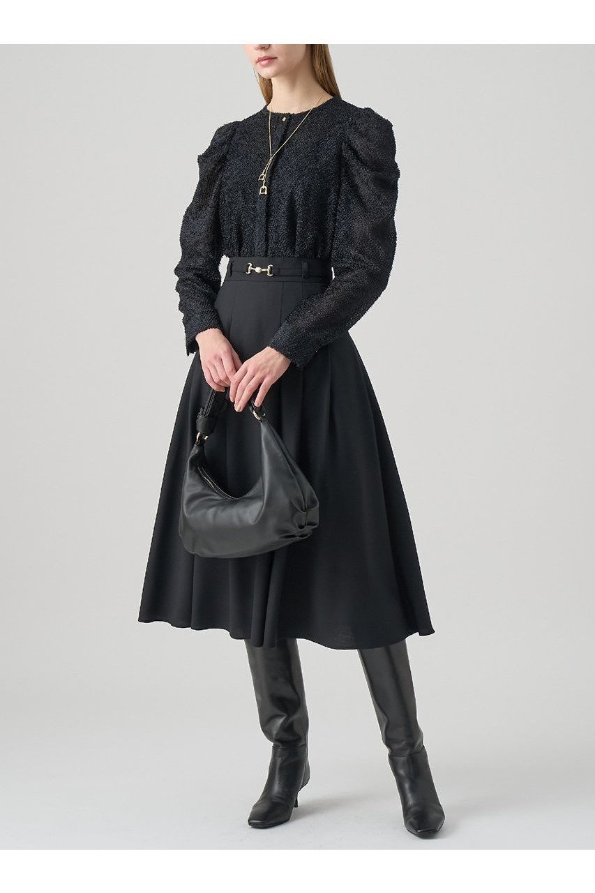 【アナイ/ANAYI】のカットジャガードパワショル ブラウス 人気、トレンドファッション・服の通販 founy(ファニー)  ファッション Fashion レディースファッション Fashion for Women トップス・カットソー Cut & Sew Tops シャツ・ブラウス・オフィスカジュアル Elegant Blouses & Button-Ups インナー Innerwear ギャザー Gathered, Ruffled ショルダー Shoulder, Shoulder Strap ジャカード/ジャガード Jacquard, Woven Pattern ジャケット Jacket, Outerwear スリーブ Sleeve, Long Sleeve / Short Sleeve フロント Front, Front Design メタル Metal, Metal Parts ロング Long, Long-Length エレガント 上品 Elegant 新作・新入荷 New Arrivals / New In other-7|ID: prp329100004756538 ipo3291000000034408396