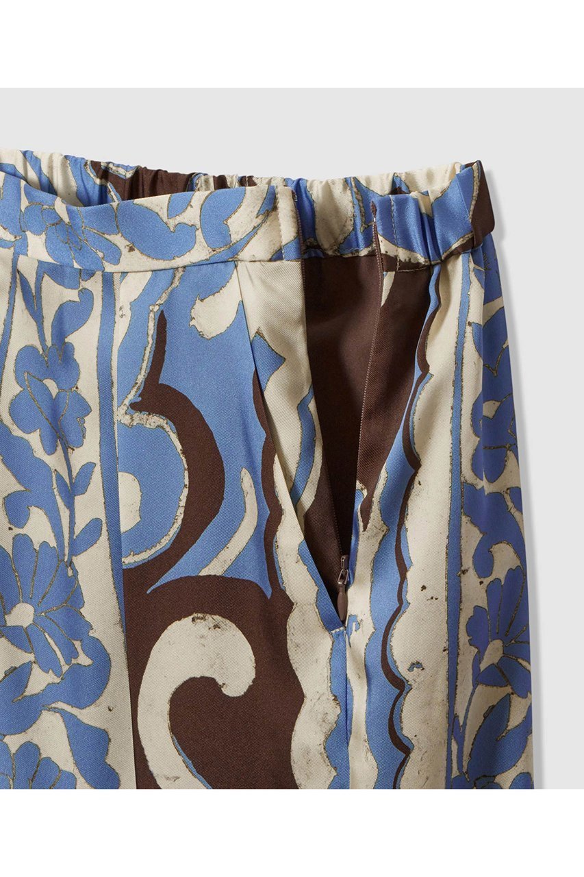 【アナイ/ANAYI】のペイズリープリントタックパンツ 人気、トレンドファッション・服の通販 founy(ファニー) ファッション Fashion レディースファッション Fashion for Women パンツ Pants & Trousers イエロー Yellow サテン Satin, Glossy Fabric バランス Balance, Style Balance プリント Print, Printed Pattern ペイズリー Paisley, Ethnic Pattern other-4|ID: prp329100004756540 ipo3291000000034408426