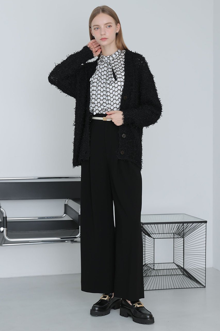 【アナイ/ANAYI】の【セットアップ対応商品】ダブルクロスタックワイドパンツ 人気、トレンドファッション・服の通販 founy(ファニー)  ファッション Fashion レディースファッション Fashion for Women セットアップ Matching Sets レディースパンツ・ボトムス Pants & Trousers / Bottoms パンツ Pants & Trousers おすすめ Recommended / Our Picks セットアップ Set-Up, Coordinated Outfit ダブル Double, Double-Breasted フロント Front, Front Design ワイド Wide, Wide Fit エレガント 上品 Elegant 新作・新入荷 New Arrivals / New In other-8|ID: prp329100004756543 ipo3291000000034408465