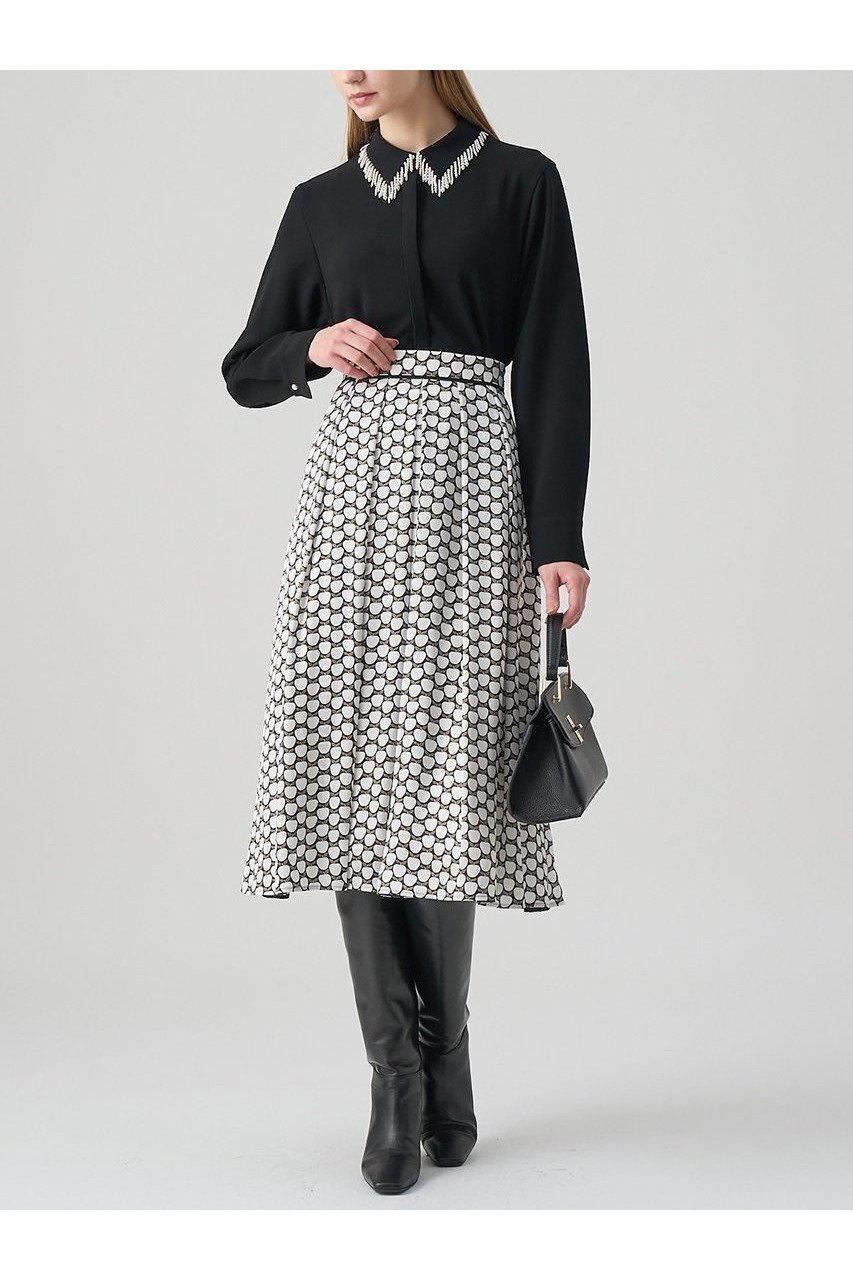 【アナイ/ANAYI】の【セットアップ対応商品】ダブルクロスフリンジビジュー ブラウス 人気、トレンドファッション・服の通販 founy(ファニー)  ファッション Fashion レディースファッション Fashion for Women トップス・カットソー Cut & Sew Tops シャツ・ブラウス・オフィスカジュアル Elegant Blouses & Button-Ups おすすめ Recommended / Our Picks コンパクト Compact, Small Size スリーブ Sleeve, Long Sleeve / Short Sleeve セットアップ Set-Up, Coordinated Outfit ダブル Double, Double-Breasted バランス Balance, Style Balance パール Pearl, Pearl Accent フリンジ Fringe, Tassel フロント Front, Front Design リュクス Luxury, Elegant, High-End, Chic ロング Long, Long-Length エレガント 上品 Elegant 新作・新入荷 New Arrivals / New In other-8|ID: prp329100004756546 ipo3291000000034408482