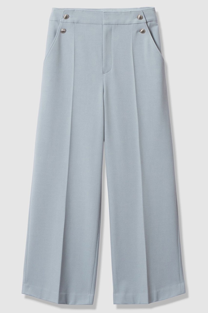 【アナイ/ANAYI】の裏起毛ツイル両ボタンパンツ インテリア・キッズ・メンズ・レディースファッション・服の通販 founy(ファニー) ファッション Fashion レディースファッション Fashion for Women パンツ Pants & Trousers おすすめ Recommended / Our Picks アクリル Acrylic Material ストレッチ Stretch, Stretchy Fabric ストレート Straight, Straight Cut センター Center, Center Line ツイル Twist, Twisted Detail ボトム Bottoms, Lower Wear ポケット Pocket, Pocket Detail ワイド Wide, Wide Fit 冬 Winter / This Winter ビジネス 仕事 通勤 Business / Work / Commuting ミントグリーン|ID: prp329100004756547 ipo3291000000034408487