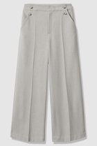 【アナイ/ANAYI】の裏起毛ツイル両ボタンパンツ ライトグレー|ID: prp329100004756547 ipo3291000000034408490