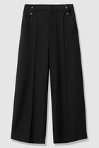 【アナイ/ANAYI】の裏起毛ツイル両ボタンパンツ ブラック|ID: prp329100004756547 ipo3291000000034408491