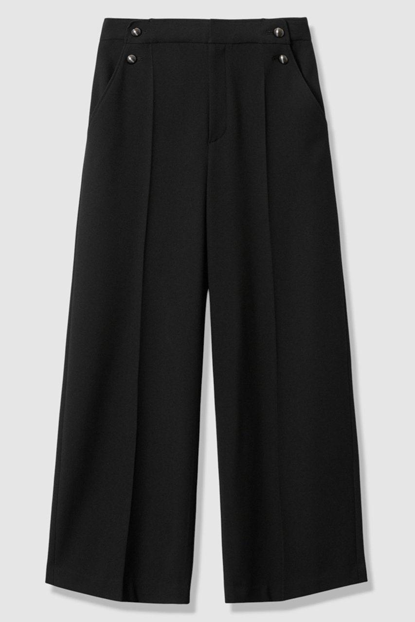 【アナイ/ANAYI】の裏起毛ツイル両ボタンパンツ インテリア・キッズ・メンズ・レディースファッション・服の通販 founy(ファニー) ファッション Fashion レディースファッション Fashion for Women パンツ Pants & Trousers おすすめ Recommended / Our Picks アクリル Acrylic Material ストレッチ Stretch, Stretchy Fabric ストレート Straight, Straight Cut センター Center, Center Line ツイル Twist, Twisted Detail ボトム Bottoms, Lower Wear ポケット Pocket, Pocket Detail ワイド Wide, Wide Fit 冬 Winter / This Winter ビジネス 仕事 通勤 Business / Work / Commuting ブラック|ID: prp329100004756547 ipo3291000000034408491