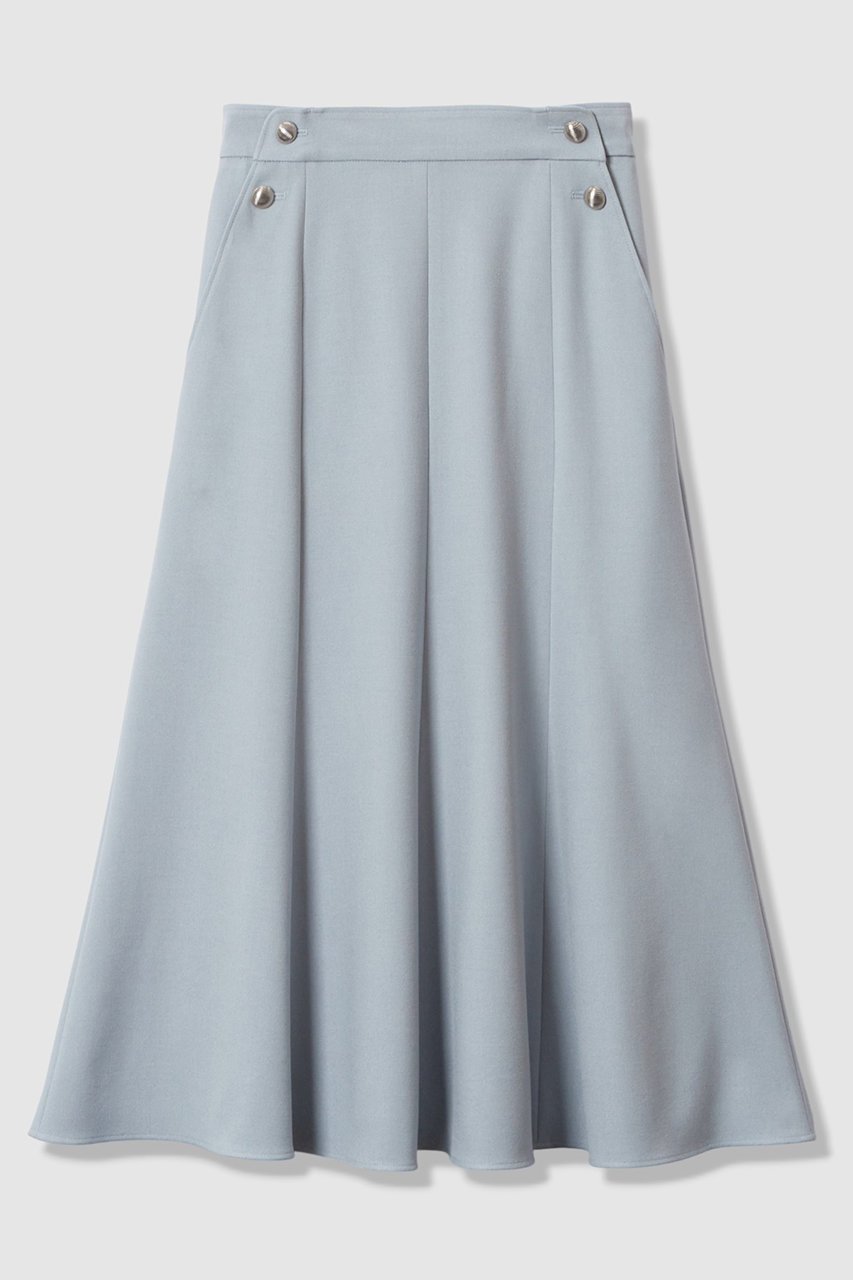 【アナイ/ANAYI】の裏起毛ツイルマーメイド スカート インテリア・キッズ・メンズ・レディースファッション・服の通販 founy(ファニー) 　ファッション　Fashion　レディースファッション　Fashion for Women　スカート　Skirts　ロングスカート　Long Skirts / Maxi & Midi Skirts　アクリル　Acrylic Material　ジャケット　Jacket, Outerwear　ストレッチ　Stretch, Stretchy Fabric　ツイル　Twist, Twisted Detail　バランス　Balance, Style Balance　フレア　Flare, Flared　ポケット　Pocket, Pocket Detail　ロング　Long, Long-Length　冬　Winter / This Winter　ミントグリーン|ID: prp329100004756548 ipo3291000000034408505