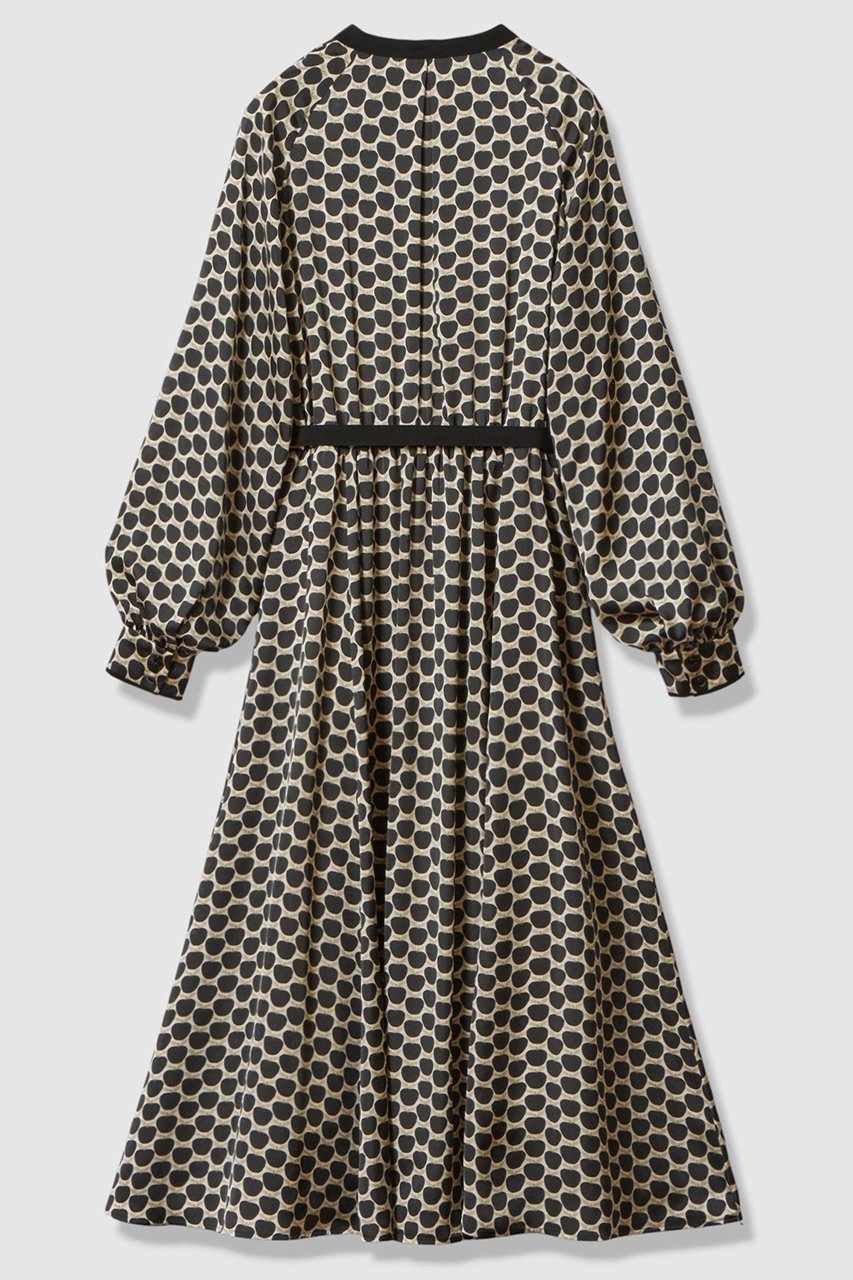 【アナイ/ANAYI】のメーレプリントラグランバイカラー ワンピース 人気、トレンドファッション・服の通販 founy(ファニー)  ファッション Fashion レディースファッション Fashion for Women ワンピース Dresses チュニック Tunic Tops & Dresses イタリア Italy エレガント 上品 Elegant カフス Cuff Design キャミソール Camisole, Spaghetti Strap Top サテン Satin, Glossy Fabric スタンド Stand Collar, Upright Stand チュニック Tunic, Long Top ドット Polka Dot, Dot Pattern フレア Flare, Flared プリント Print, Printed Pattern ペチコート Petticoat, Underskirt モダン Modern, Contemporary モチーフ Motif, Design Theme モノトーン Monotone, Black and White ロング Long, Long-Length 新作・新入荷 New Arrivals / New In other-2|ID: prp329100004756549 ipo3291000000034408527