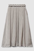 【アナイ/ANAYI】の【セットアップ対応商品】メーレプリントタックフレア スカート 人気、トレンドファッション・服の通販 founy(ファニー) ファッション Fashion レディースファッション Fashion for Women セットアップ Matching Sets スカート・ミニ/ミディ/マキシ Skirts / Mini, Midi & Maxi Skirts スカート Skirts Aライン・フレアスカート A-Line & Flared Skirts イタリア Italy エレガント 上品 Elegant サテン Satin, Glossy Fabric セットアップ Set-Up, Coordinated Outfit ドット Polka Dot, Dot Pattern パイピング Piping, Trim Design フレア Flare, Flared プリント Print, Printed Pattern モチーフ Motif, Design Theme モノトーン Monotone, Black and White ロング Long, Long-Length おすすめ Recommended / Our Picks 新作・新入荷 New Arrivals / New In |ID:prp329100004756553