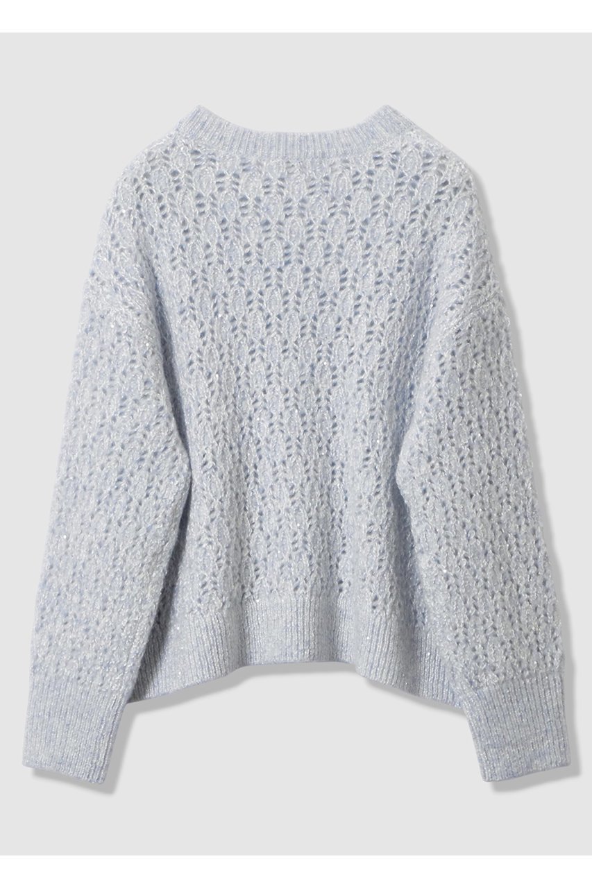 【アナイ/ANAYI】のダイヤレースワイド プルオーバー 人気、トレンドファッション・服の通販 founy(ファニー)  ファッション Fashion レディースファッション Fashion for Women トップス・カットソー Cut & Sew Tops ニット Knit Tops & Sweaters カジュアルプルオーバー・ニットトップス Pullovers & Knit Tops / Casual Pullovers おすすめ Recommended / Our Picks インナー Innerwear エアリー Airy Texture スパンコール Sequins, Sequin Embellishment パステル Pastel, Soft Color 冬 Winter / This Winter 新作・新入荷 New Arrivals / New In other-2|ID: prp329100004756557 ipo3291000000034408596