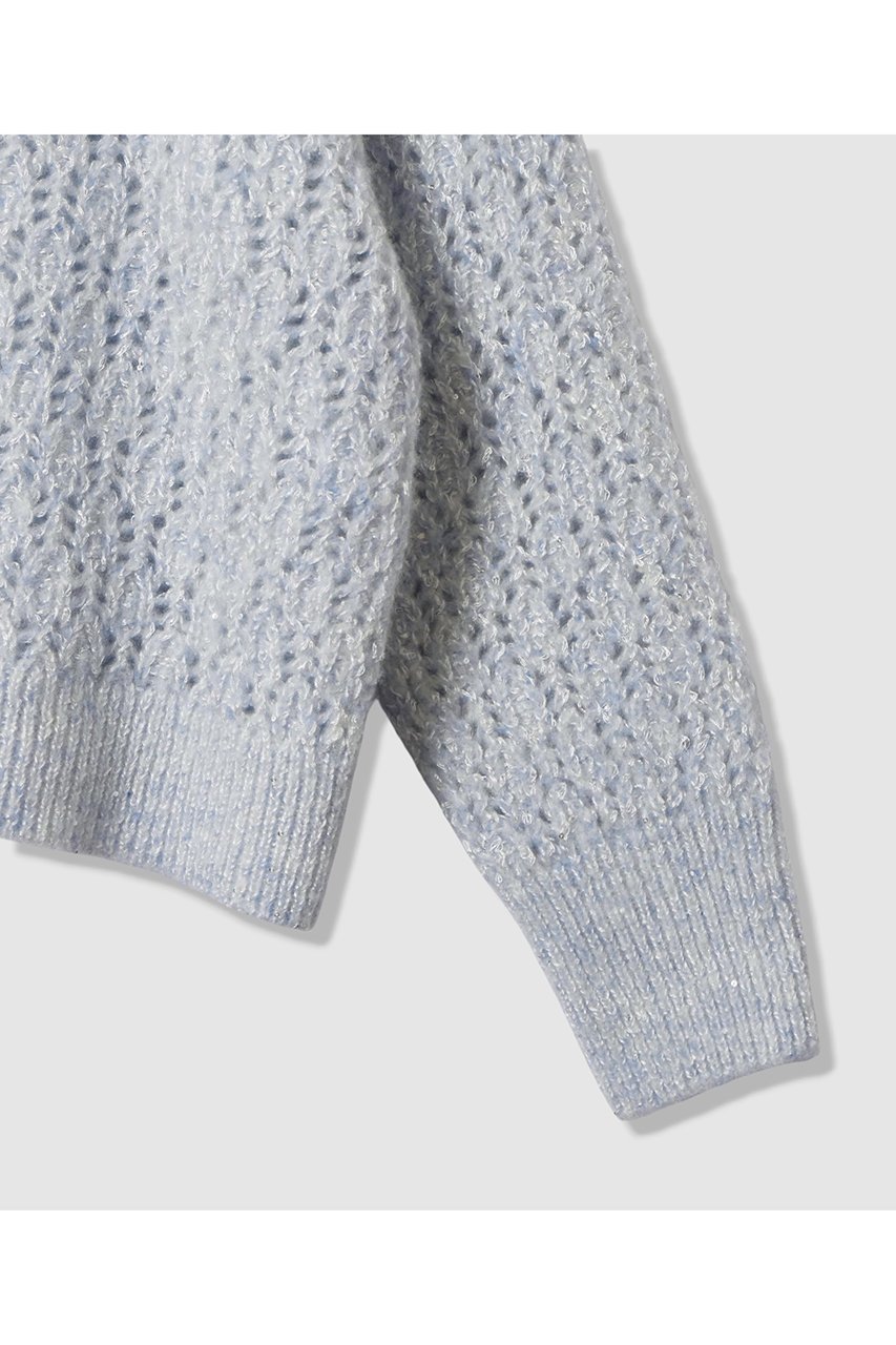 【アナイ/ANAYI】のダイヤレースワイド プルオーバー 人気、トレンドファッション・服の通販 founy(ファニー)  ファッション Fashion レディースファッション Fashion for Women トップス・カットソー Cut & Sew Tops ニット Knit Tops & Sweaters カジュアルプルオーバー・ニットトップス Pullovers & Knit Tops / Casual Pullovers おすすめ Recommended / Our Picks インナー Innerwear エアリー Airy Texture スパンコール Sequins, Sequin Embellishment パステル Pastel, Soft Color 冬 Winter / This Winter 新作・新入荷 New Arrivals / New In other-4|ID: prp329100004756557 ipo3291000000034408600